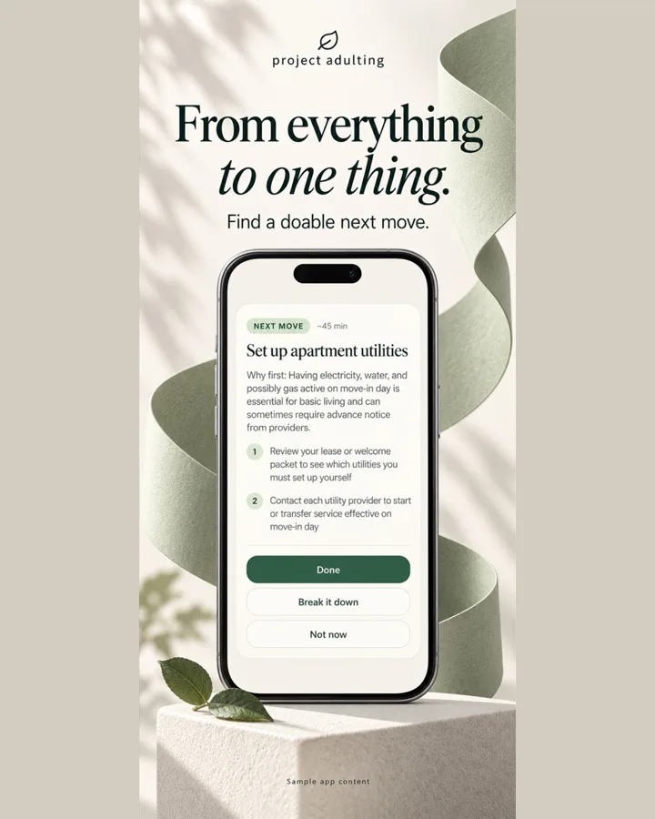 From everything to one thing.